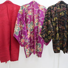 Load image into Gallery viewer, Bundle 12pcs Silk Antique Haori Jacket Wholesale Bulk Free Shipping #741
