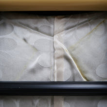 Load image into Gallery viewer, Haori Jacket Vintage(1950-1980) Black Gold Splash Silk #10125D3