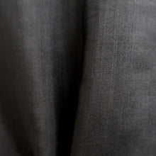 Load image into Gallery viewer, Men's Haori Vintage(1950-1980) Black Montsuki Silk #10423A2