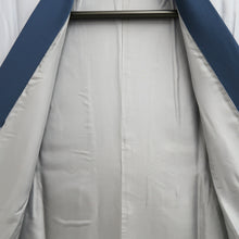 Load image into Gallery viewer, Men's Juban Blueish Gray Landscape Silk #10447A4