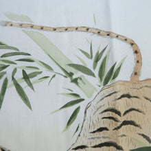 Load image into Gallery viewer, Men's Juban Blueish Gray Tiger Silk #10662C5