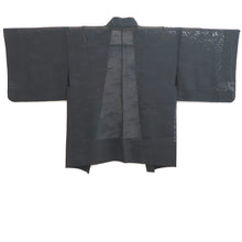 Load image into Gallery viewer, Haori Jacket Vintage(1950-1980) Black Sheer Cloud Silk #10963F3
