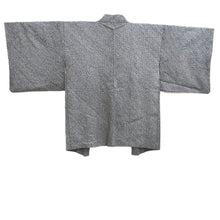 Load image into Gallery viewer, Haori Jacket Vintage(1950-1980) Black Shibori Silk #10602C2