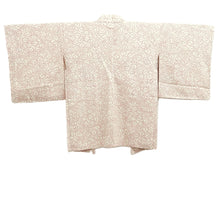 Load image into Gallery viewer, Haori Jacket Vintage(1950-1980) White Red Shibori Flower Silk #10582C1