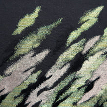 Load image into Gallery viewer, Haori Jacket Vintage(1950-1980) Black Gold Splash Silk #10125D3