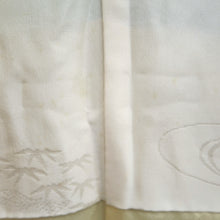 Load image into Gallery viewer, Haori Jacket Light Yellow Floral pattern Silk #10943F1