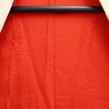 Load image into Gallery viewer, Juban Vintage(1950-1980) Red Peony Chrysanthemum Silk #10504B1