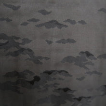 Load image into Gallery viewer, Haori Jacket Vintage(1950-1980) Black Sheer Cloud Silk #10963F3