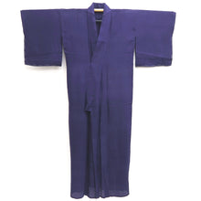 Load image into Gallery viewer, Kimono Vintage(1950-1980) Purple See-Through Wave Silk #10274E4
