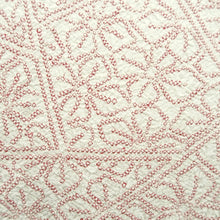 Load image into Gallery viewer, Haori Jacket Vintage(1950-1980) White Red Shibori Flower Silk #10582C1