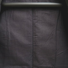 Load image into Gallery viewer, Men's Kimono Vintage(1950-1980) Black Montsuki Habutae Silk #9971C1