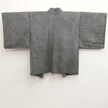 Load image into Gallery viewer, Haori Jacket Vintage(1950-1980) Black Full Shibori Silk #10171D4