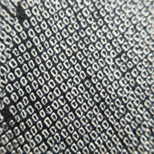 Load image into Gallery viewer, Haori Jacket Vintage(1950-1980) Black Shibori Silk #10602C2