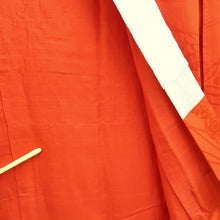 Load image into Gallery viewer, Juban Vintage(1950-1980) Red Peony Chrysanthemum Silk #10504B1