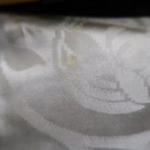 Load image into Gallery viewer, Haori Jacket Vintage(1950-1980) Black Gold Silver Chrysanthemum Silk #10186D5