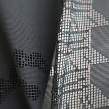 Load image into Gallery viewer, Haori Jacket Black Sheer Zen Temple Silk #10903E5