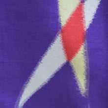 Load image into Gallery viewer, Kimono Vintage(1920-1950) Purple Meisen Silk #10767D4