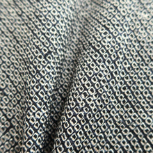Load image into Gallery viewer, Haori Jacket Vintage(1950-1980) Black Shibori Silk #10602C2