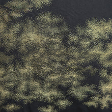Load image into Gallery viewer, Haori Jacket Vintage(1950-1980) Black Gold Silver Tree Landscape Silk #10983F4