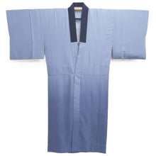 Load image into Gallery viewer, Men's Juban Blueish Gray Chojugiga Rabbit Frog Silk #10663C5