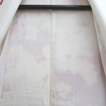 Load image into Gallery viewer, Furisode Magenta Plum blossom Branch Tall Silk #11082A5