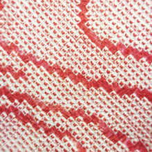 Load image into Gallery viewer, Haori Jacket Red Full Shibori Ryusui Silk #10702D1
