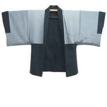 Load image into Gallery viewer, Men's Haori Vintage(1950-1980) Dark Blue Dragon Tiger Silk #10283E4