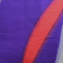 Load image into Gallery viewer, Kimono Vintage(1920-1950) Purple Meisen Silk #10767D4