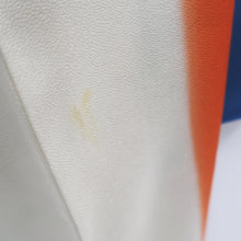 Load image into Gallery viewer, Furisode Blue Green Tree Silk #10303E5