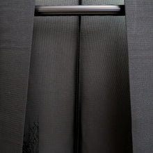 Load image into Gallery viewer, Haori Jacket Vintage(1950-1980) Black See-Through Chrysanthemum Silk #10633C4