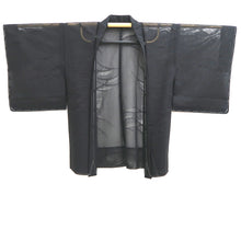 Load image into Gallery viewer, Haori Jacket Black Sheer Tsuyushiba Silk #10914E5