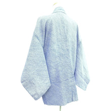 Load image into Gallery viewer, Haori Jacket Vintage(1950-1980) Light Blue Full Shibori Silk #10804D5