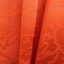 Load image into Gallery viewer, Juban Vintage(1950-1980) Red Peony Chrysanthemum Silk #10504B1