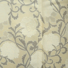Load image into Gallery viewer, Kimono Pale Yellow Chrysanthemum Tall Silk #9925B4
