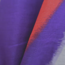 Load image into Gallery viewer, Kimono Vintage(1920-1950) Purple Meisen Silk #10767D4