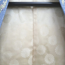 Load image into Gallery viewer, Haori Jacket Light Blue People of ancient times Silk #10723D2