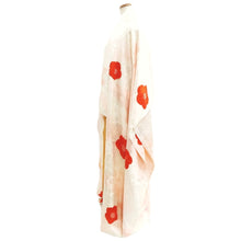 Load image into Gallery viewer, Juban Light Pink White Furisode Flower Shibori Silk #10517B2