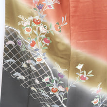 Load image into Gallery viewer, Kimono Vermillion Silk #10245E3