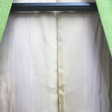 Load image into Gallery viewer, Haori Jacket Green Gold Bird Silk #10733D3