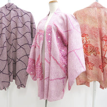 Load image into Gallery viewer, Bundle 12pcs Silk Vintage Full Shibori Haori Wholesale Bulk Free Shipping #729