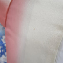 Load image into Gallery viewer, Furisode Blue White Peony Tall Silk #9698J4