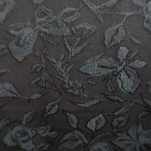 Load image into Gallery viewer, Haori Jacket Vintage(1950-1980) Black Butterfly Flower Silk #10673D1