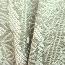 Load image into Gallery viewer, Haori Jacket Light Green Shibori Silk #10683D1