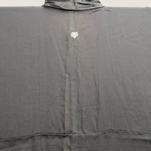 Load image into Gallery viewer, Tomesode Vintage(1920-1950) Black Crane Birds Hand painted Silk #10494B1