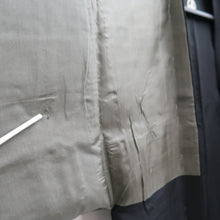 Load image into Gallery viewer, Men's Haori Vintage(1950-1980) Black Montsuki Landscape Silk #10412A2