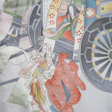 Load image into Gallery viewer, Haori Jacket Vintage(1950-1980) Black Shibori Branch Silk #10067D1