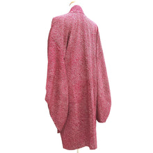 Load image into Gallery viewer, Haori Jacket Vintage(1920-1950) Red Full Shibori Long Silk #9635J1