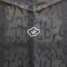 Load image into Gallery viewer, Haori Jacket Vintage(1950-1980) Black Sheer Abstract art Silk #10975F3