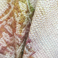 Load image into Gallery viewer, Haori Jacket Vintage(1950-1980) Pale Pink Shibori Tree Silk #10023C4