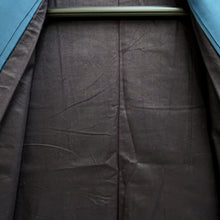 Load image into Gallery viewer, Men's Kimono Vintage(1950-1980) Dark Blue Montsuki Silk #10465A5